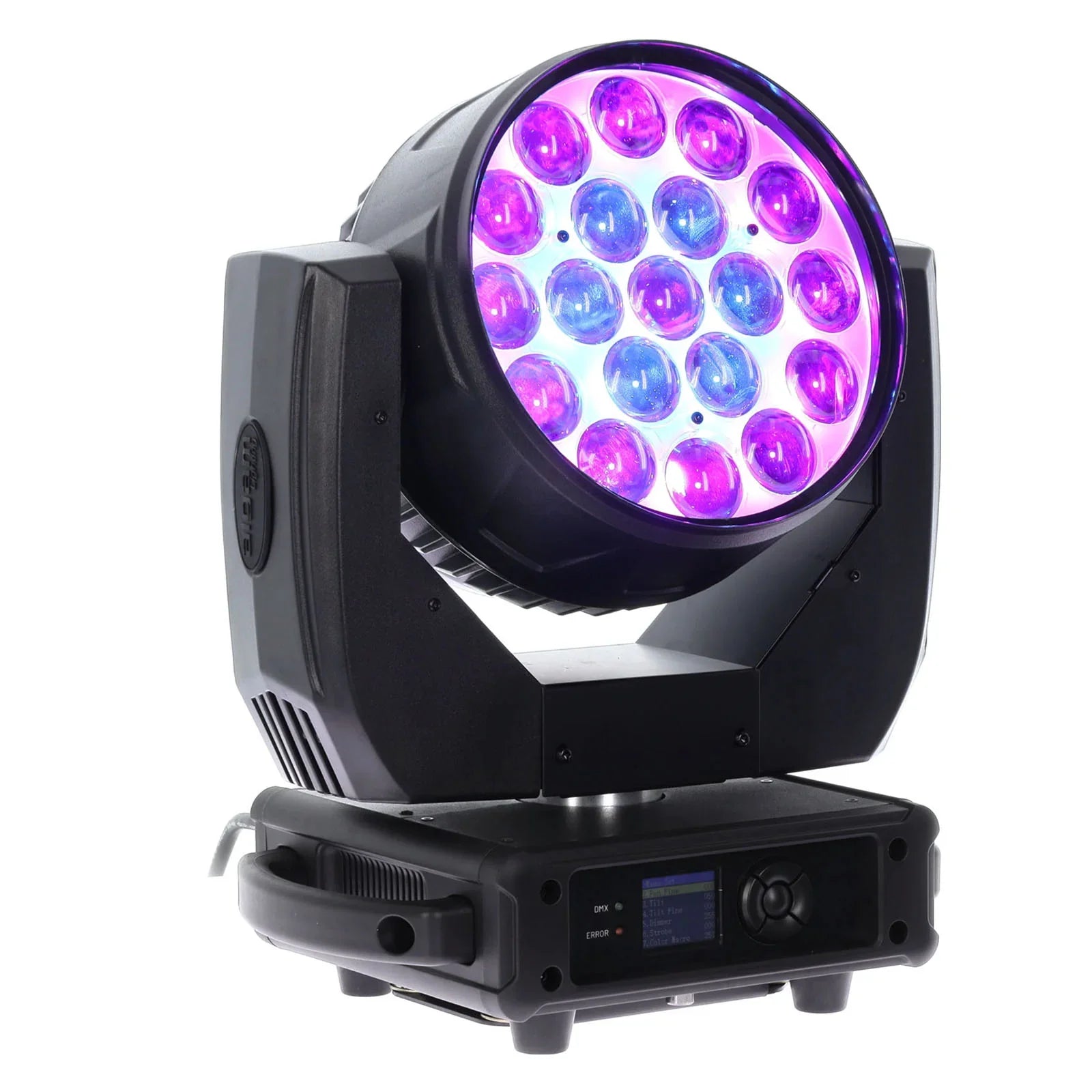 2 x Algam Lighting MW19X15ZX 19 x 15W RGBW LED Wash Moving Head + Zoom