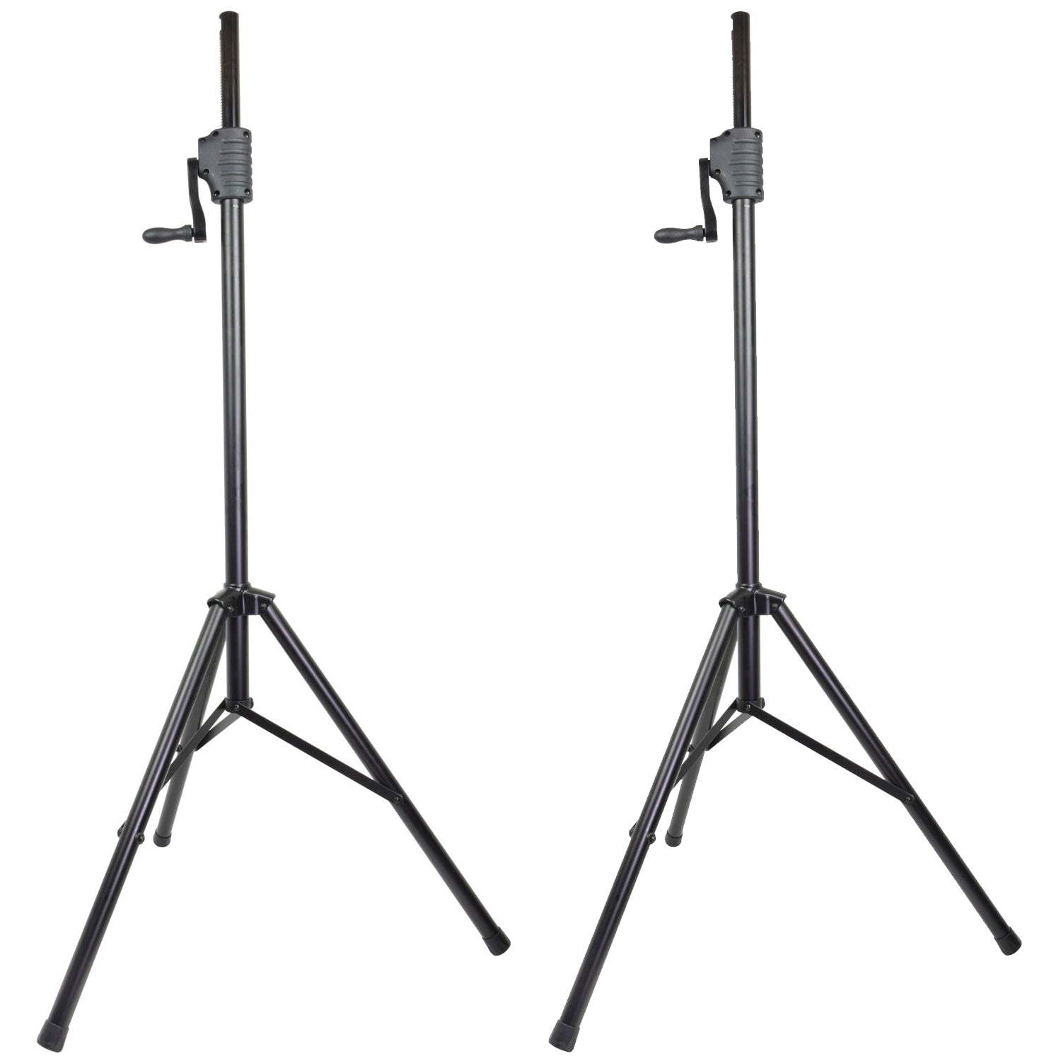 2 x Citronic 2m Winch Speaker Stand 50KG