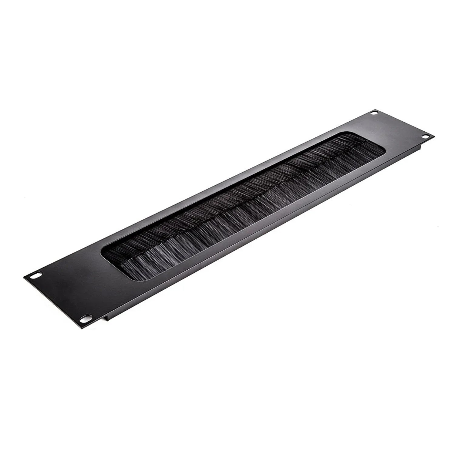 Penn Elcom 2u Brushed Rack Panel with Cable Access Slot