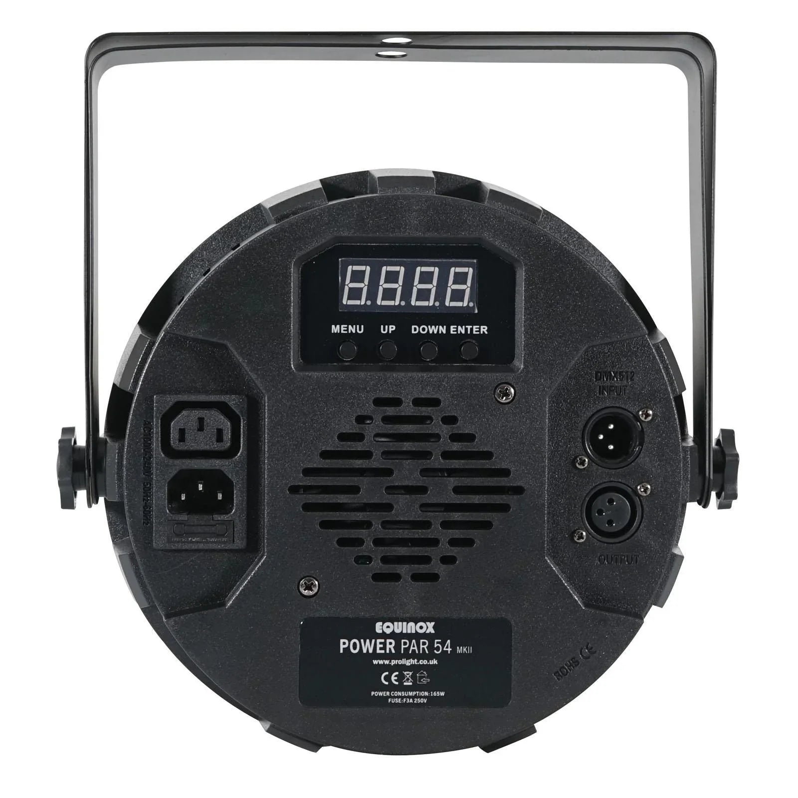 4 x Equinox Power Par 54 Par Cans with DMX Cable - DY Pro Audio