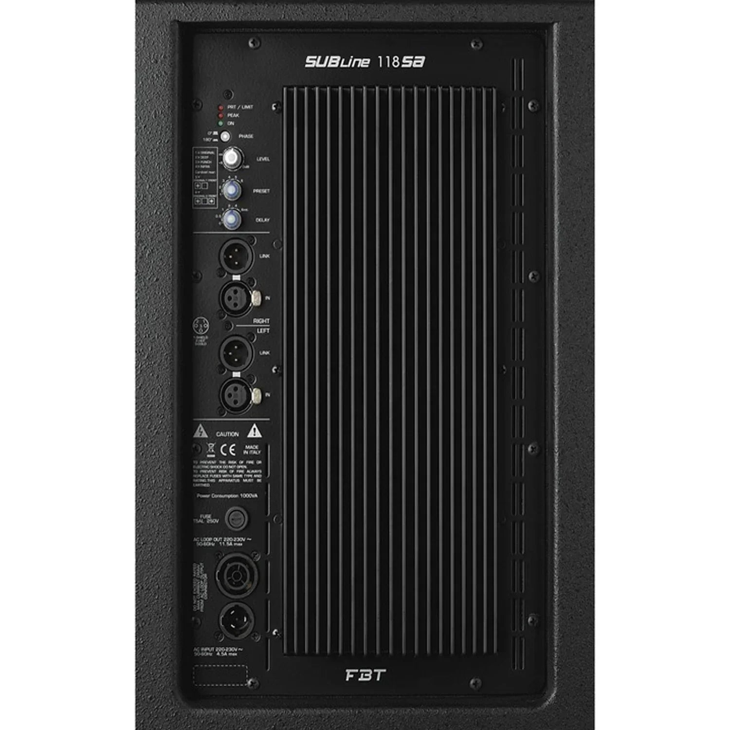 FBT SUBline 118sa 18" Active Subwoofer