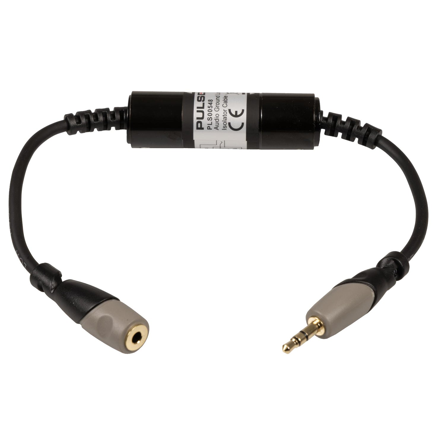 Pulse 3.5mm Ground Loop Isolator 3.5mm To 3.5mm Stereo Socket