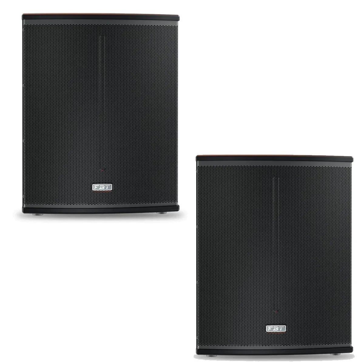 2 x FBT X-SUB 118SA 18" Active Subwoofers