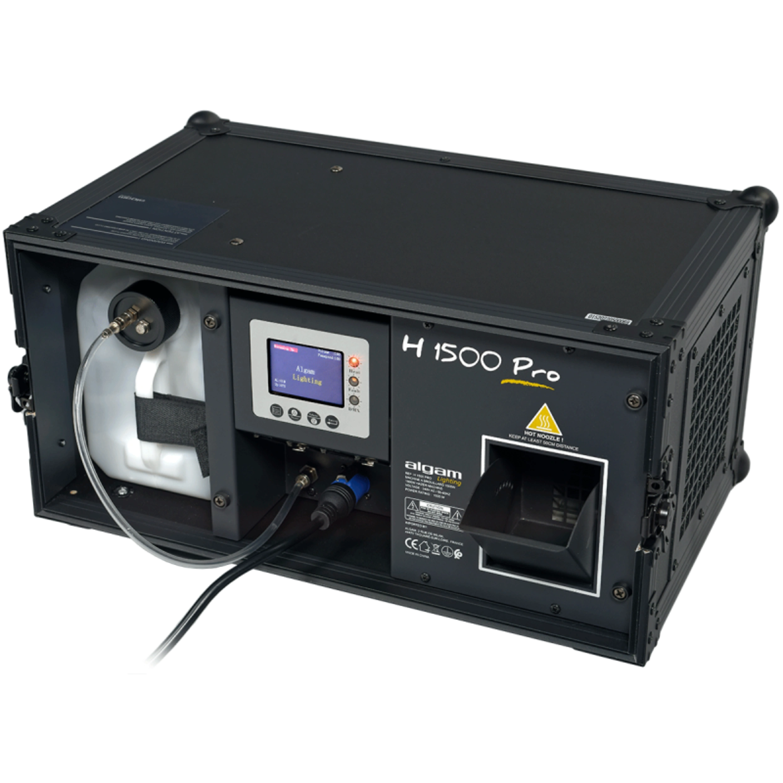 Algam Lighting H1500-PRO 1500W professional haze machine front view