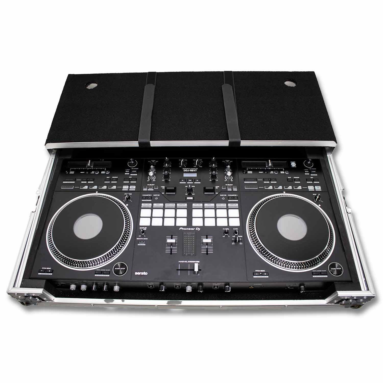Protekt case with Laptop shelf for DDJ-REV7 DJ Controller