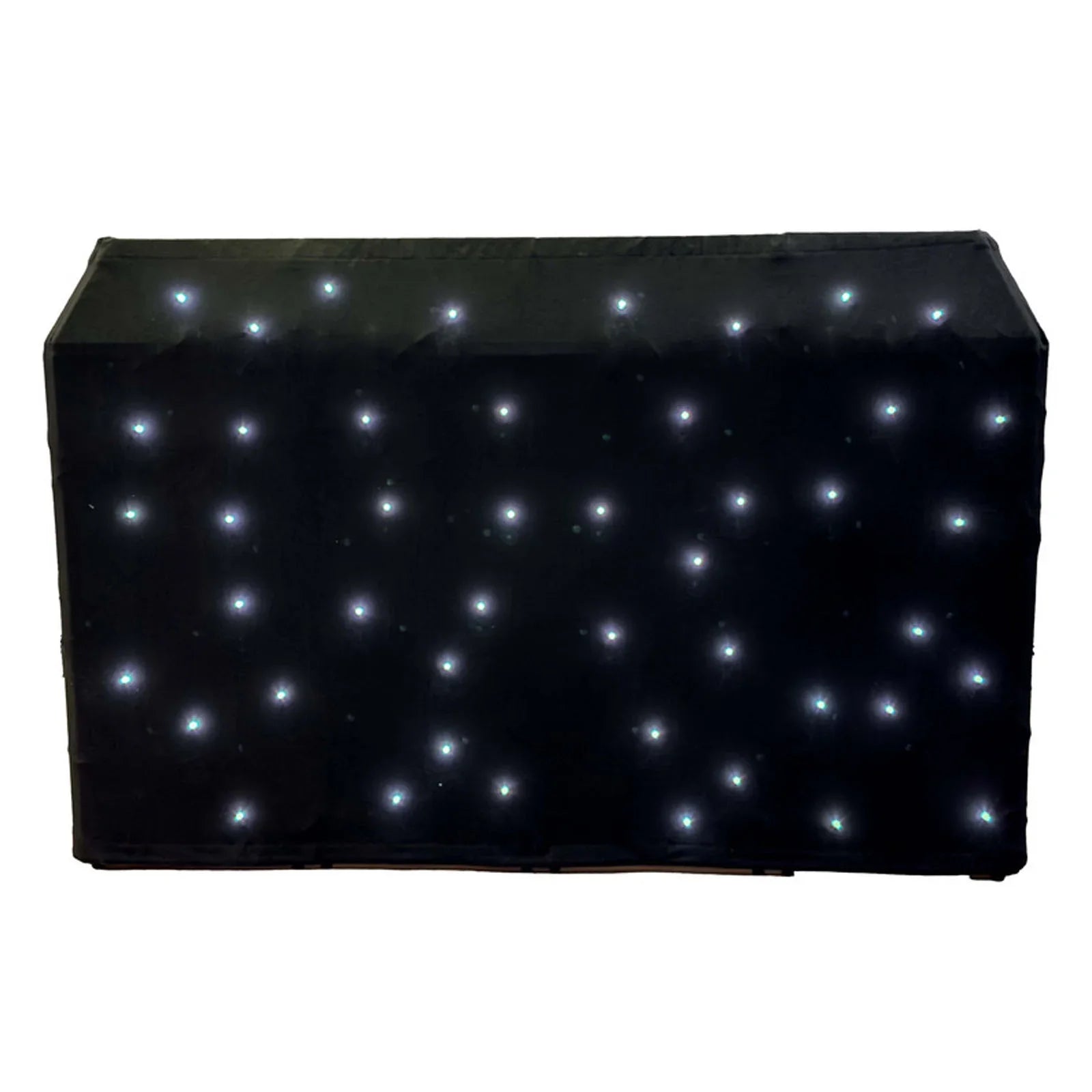 Ultimax DJSC-WHT-PRO-XL White LED Starcloth for DJBoothProXL