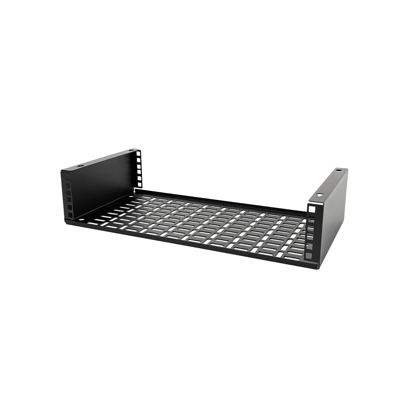 Penn Elcom R2510CT-25-2UK 2U Rack Mount Bracket with Square Hole Rack Rails and Cable Management 250mm Deep