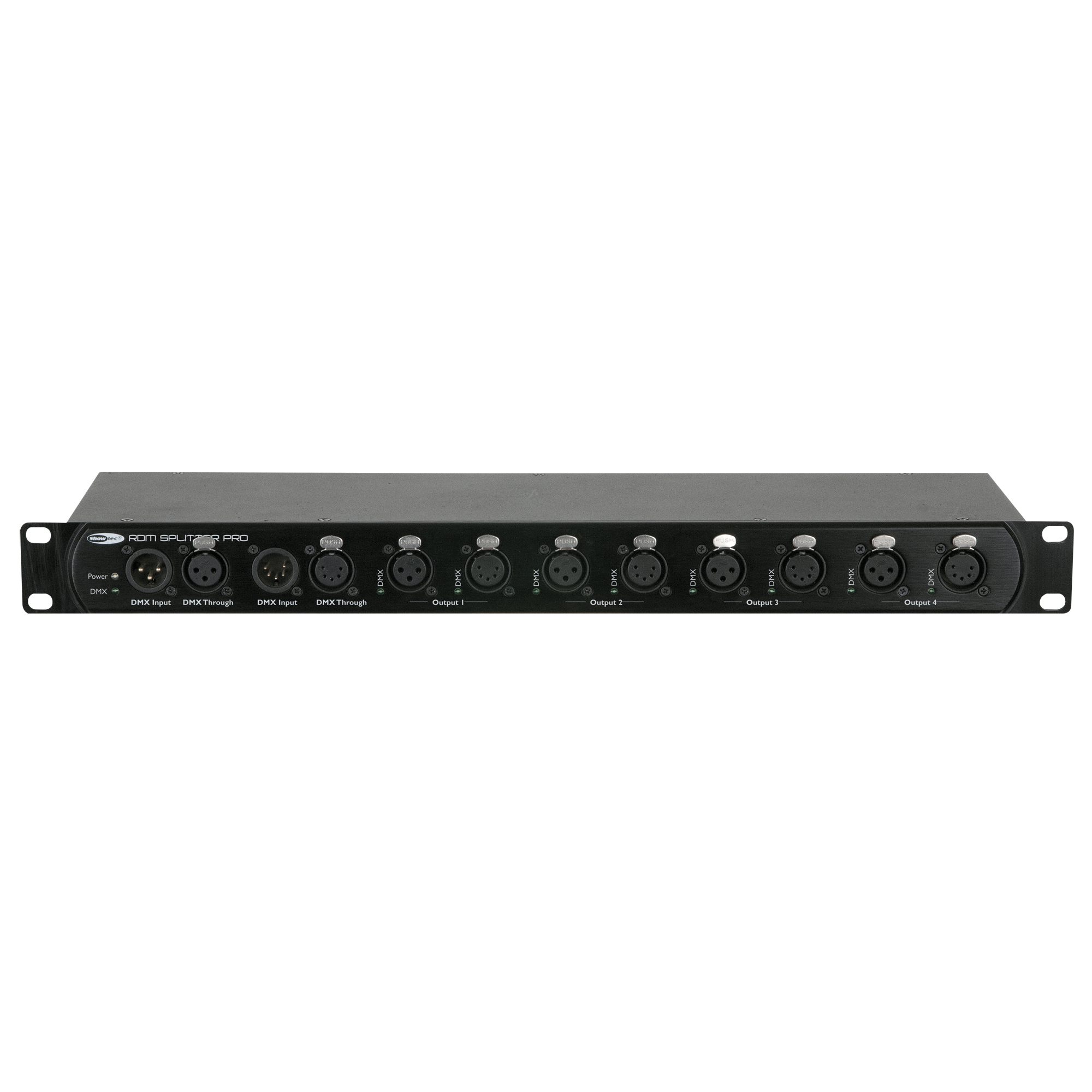 Showtec RDM Splitter Pro 4-Channel DMX booster with RDM 3-pin & 5-pin XLR