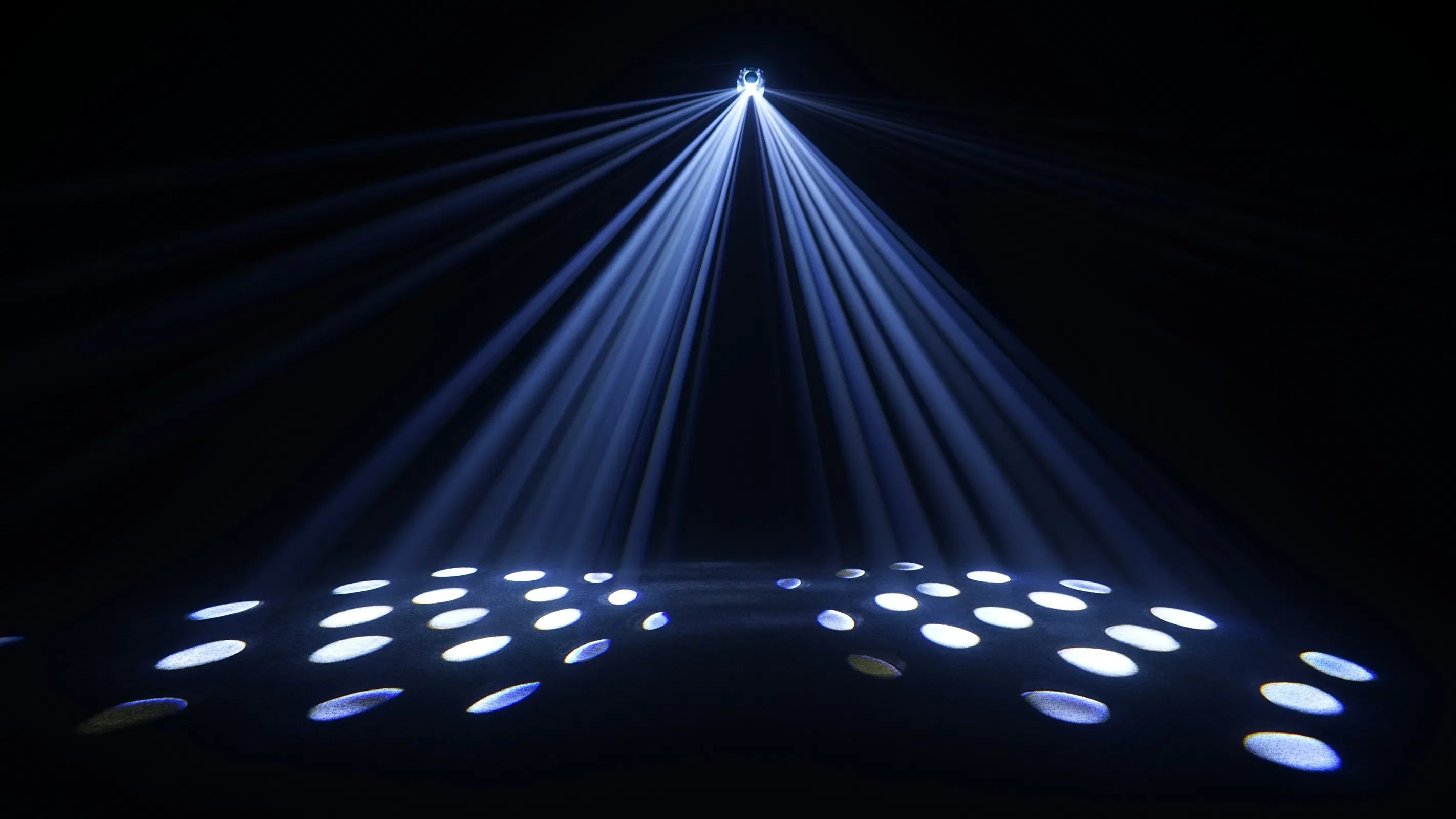 2 x Equinox Merlin 80w Multi Gobo Effect Light With Carry Bags