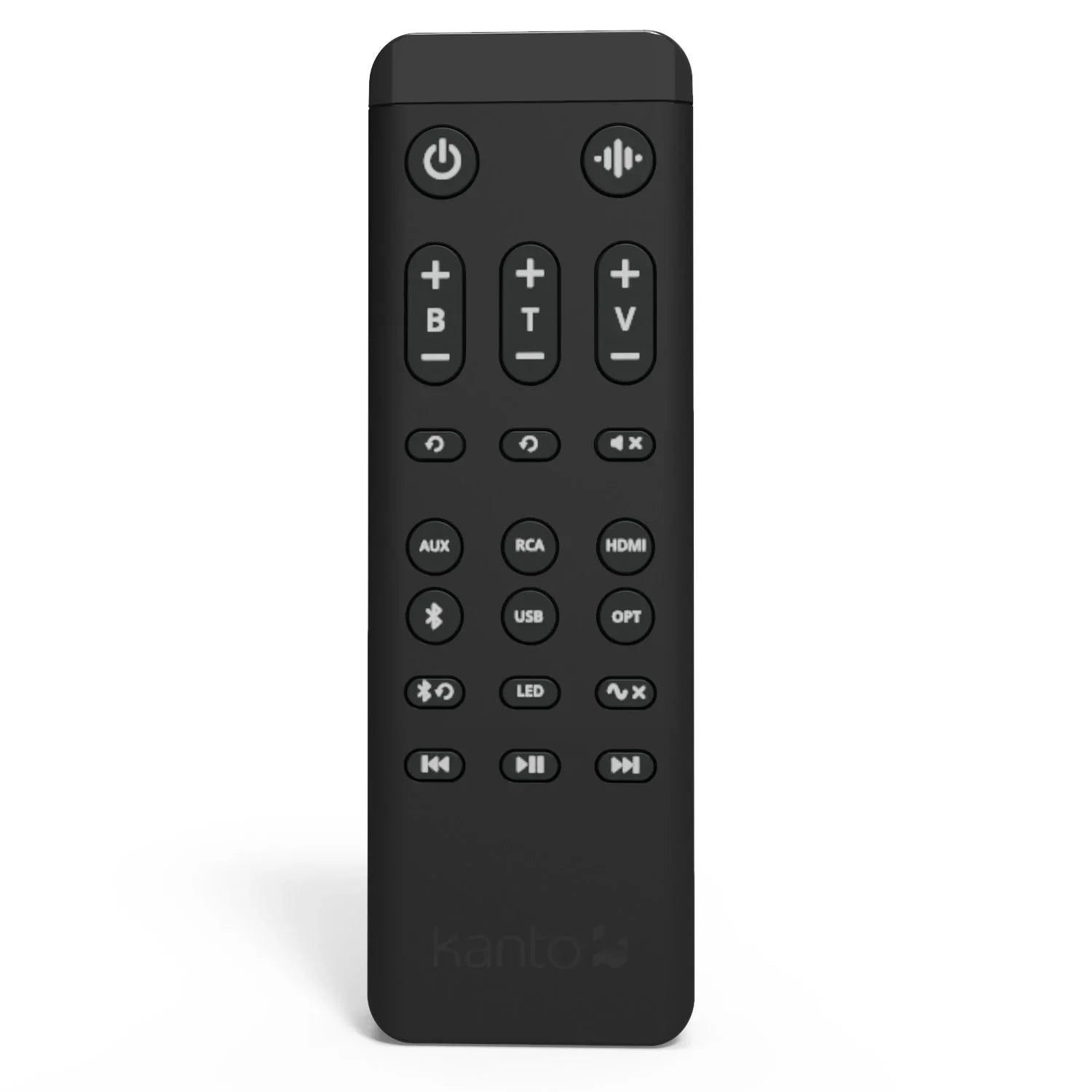 Kanto REN 200W Powered Bookshelf Speakers with HDMI ARC (Matte Grey)