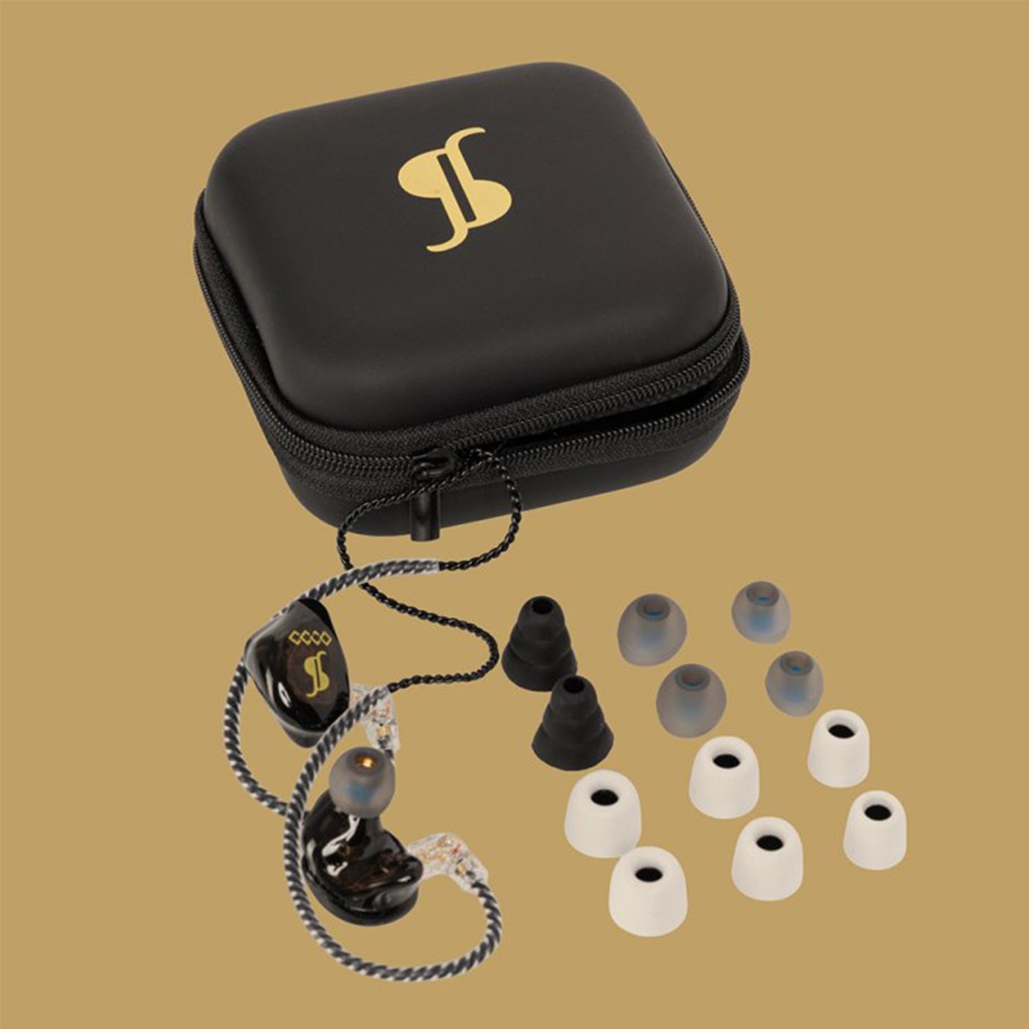 Stagg SPM-435 GD Gold In Ear IEM Earphones Limited Edition