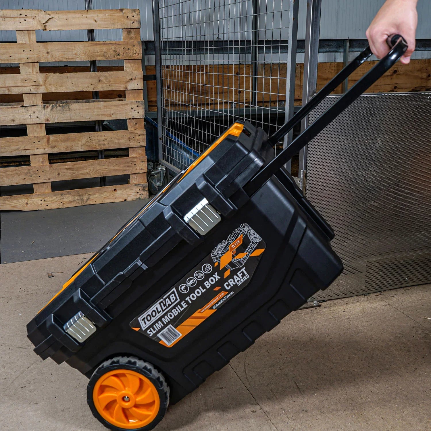 Tool Lab Mobile Pull Along Tool Box