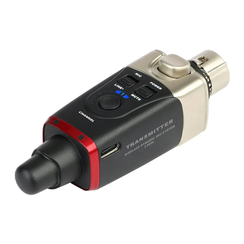 Xvive XU35 5.8GHz Microphone Wireless System Black