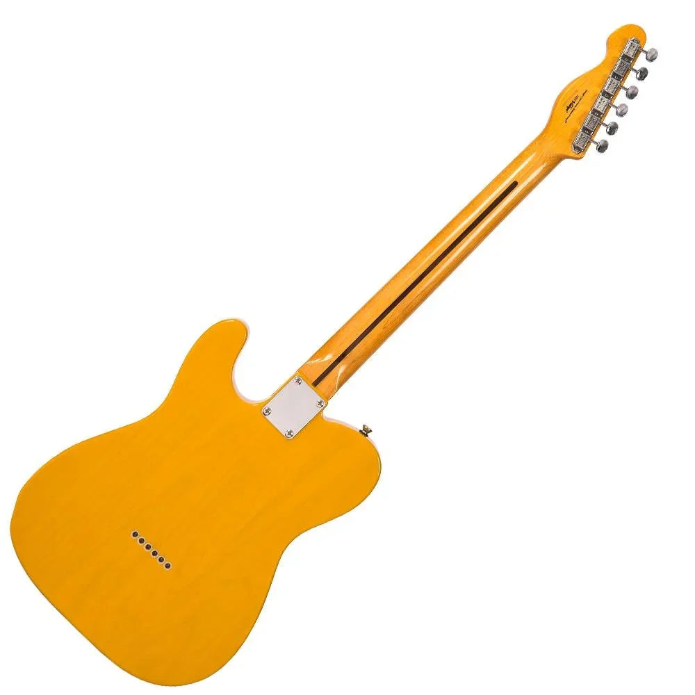 Vintage V52 ReIssued Electric Guitar Butterscotch