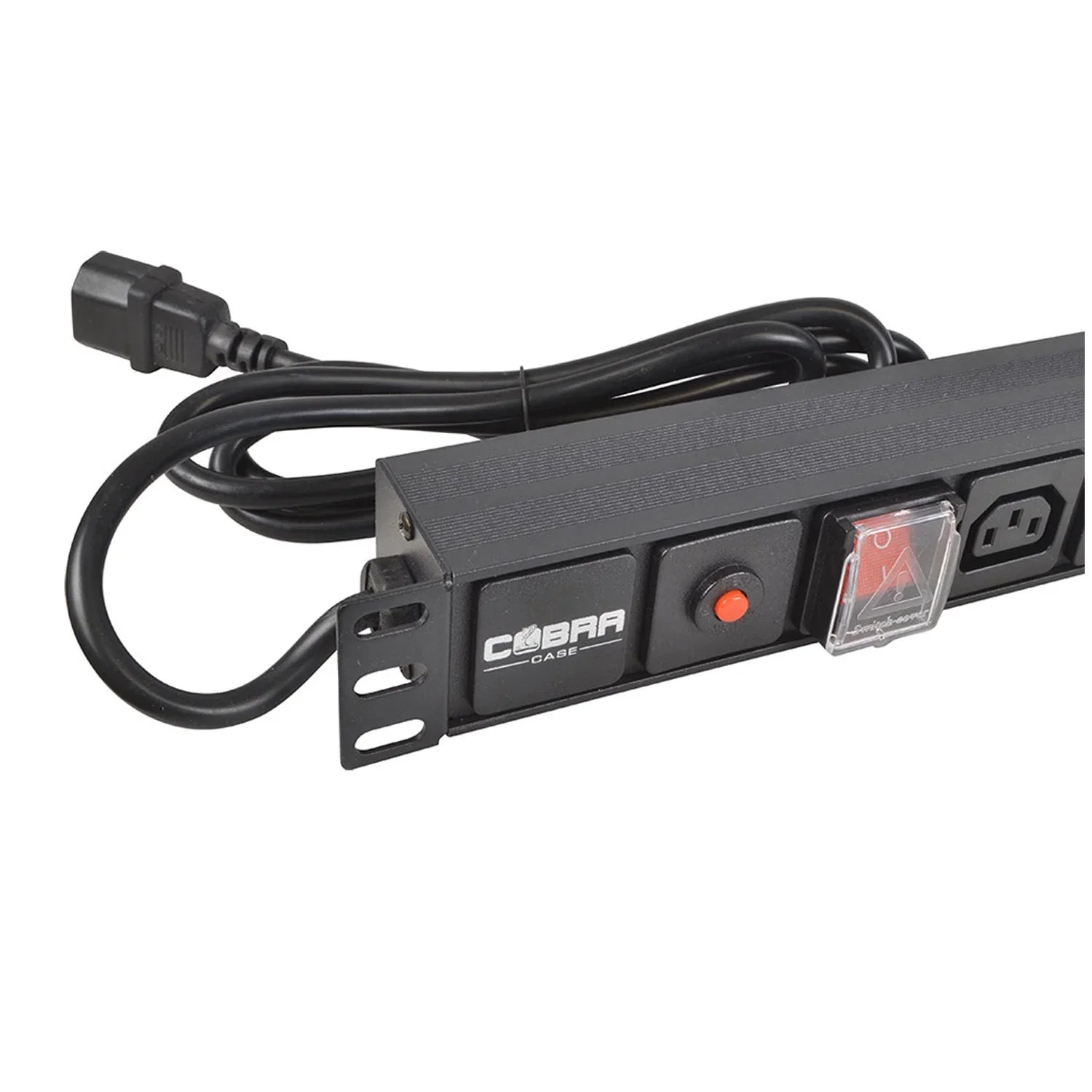 Cobra CW PDU 6-Way (IEC Socket) 6 Socket PDU (IEC) with on/off switch, C20 IEC plug, 1.8m Cable