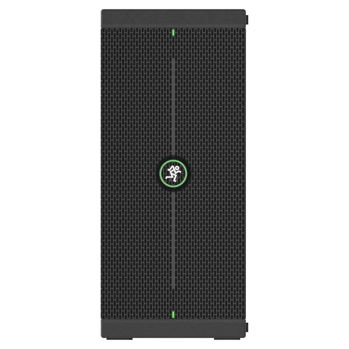 "Lightweight Mackie Thump Sub Go subwoofer with rechargeable battery"