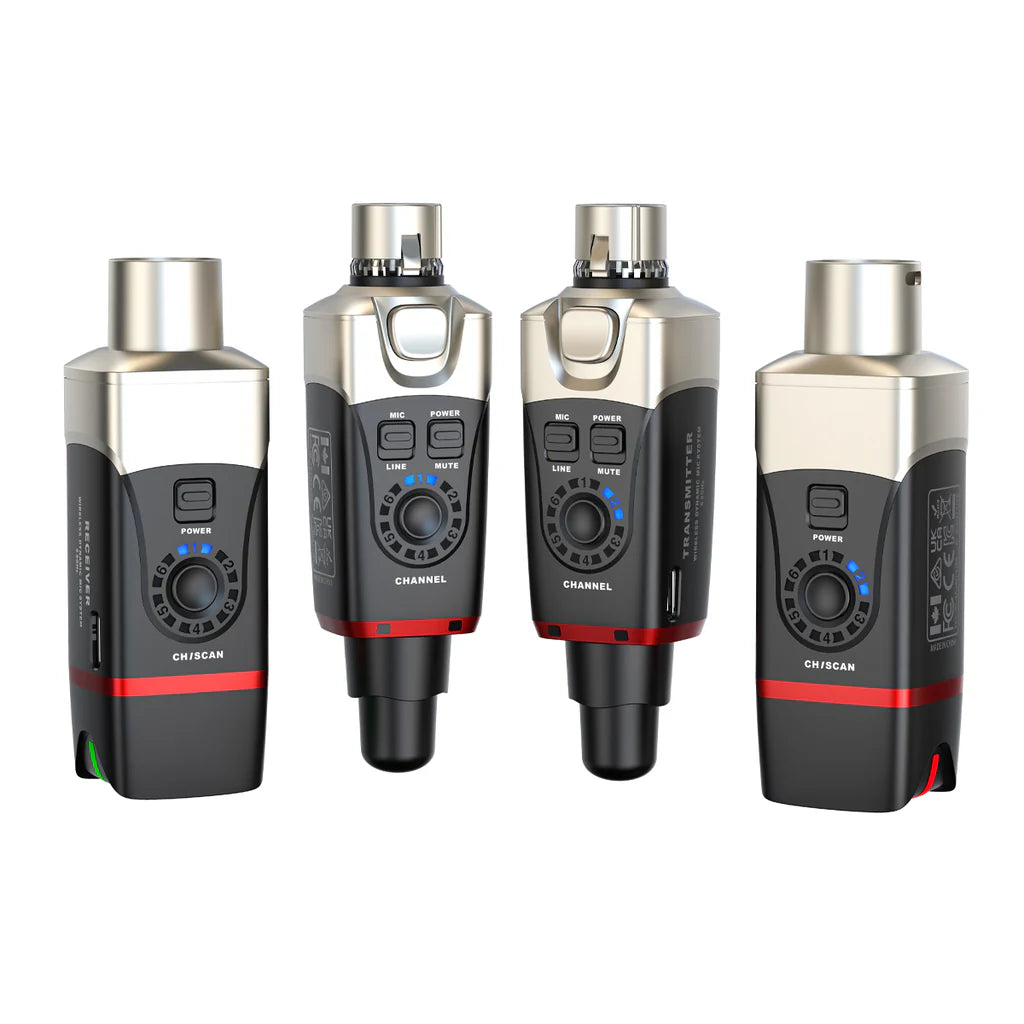 Xvive XU35D 5.8GHz Dual Microphone Wireless System Set of 2