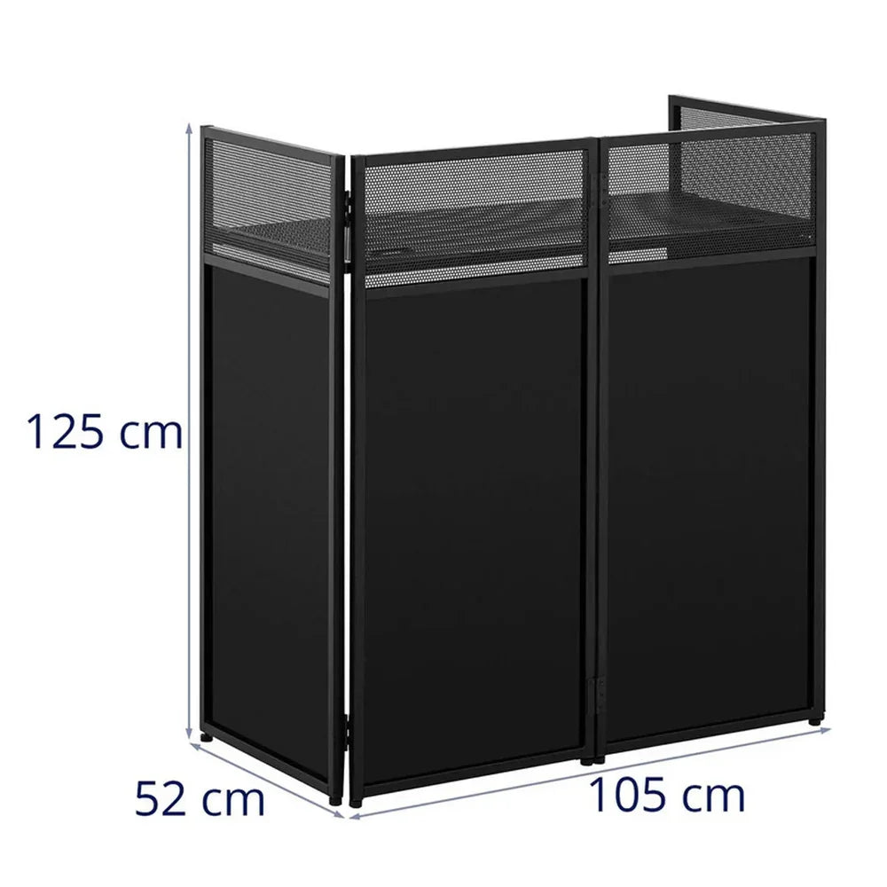 Ultimax DJCombiBooth DJ Combi Booth with Pole Kit