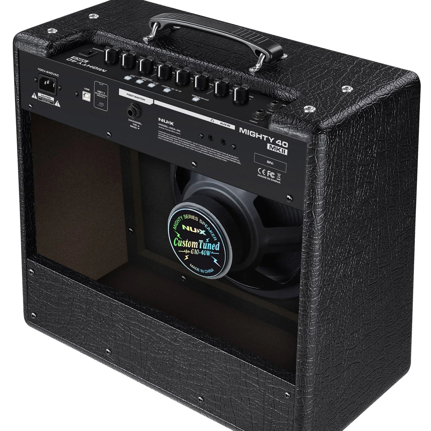 NUX Mighty 40 mkII Guitar Amplifier with Effects