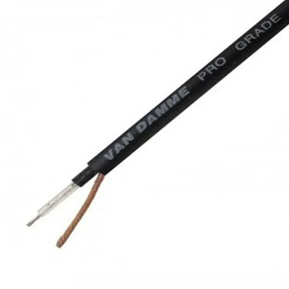 25m x Van Damme Black Pro Grade Classic XKE Instrument Cable
