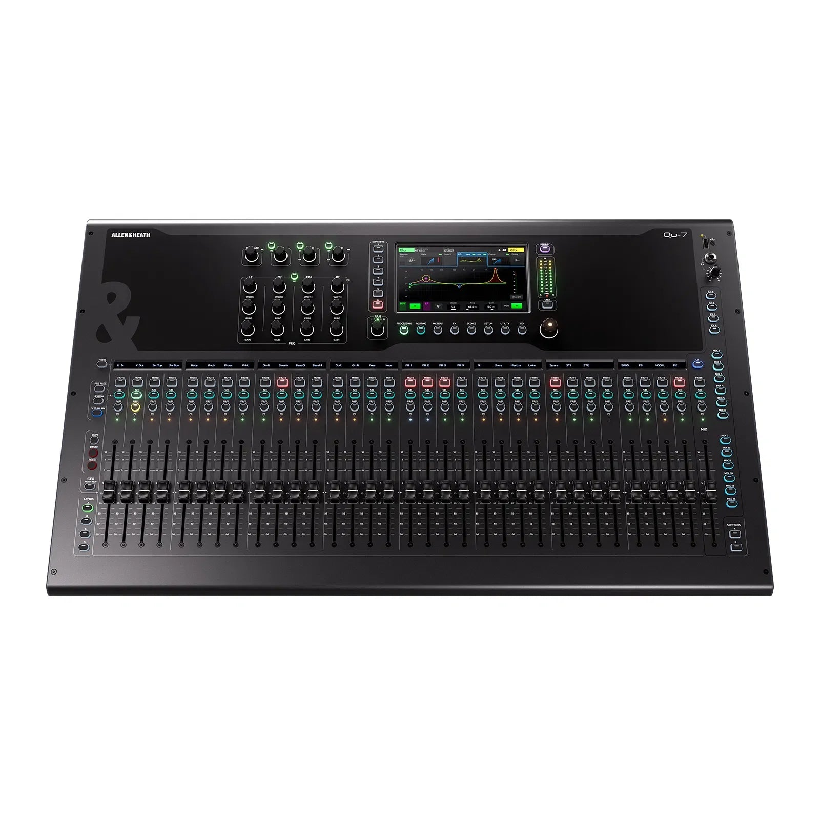 Allen & Heath Qu-7 Digital Mixing Console With 32 Faders