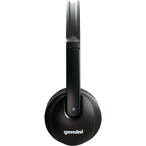 Gemini Sound DJX-200 Black Professional DJ Headphones