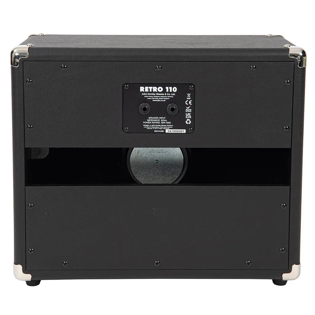 Vintage Retro 10" Guitar Cabinet Black