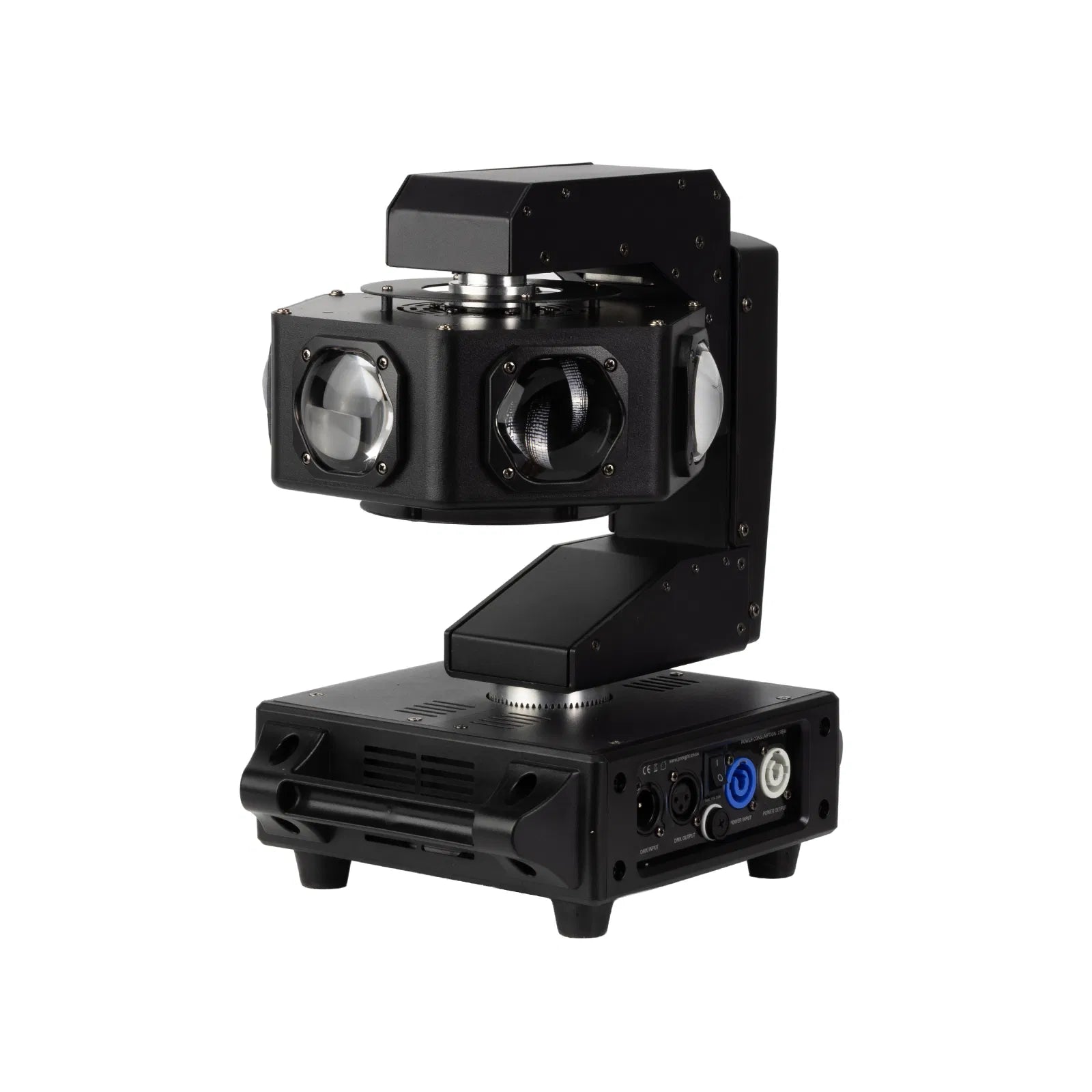 2 x Equinox UFO 6 x 40w RGBW LED Multi Beam Moving Head with Carry Bags