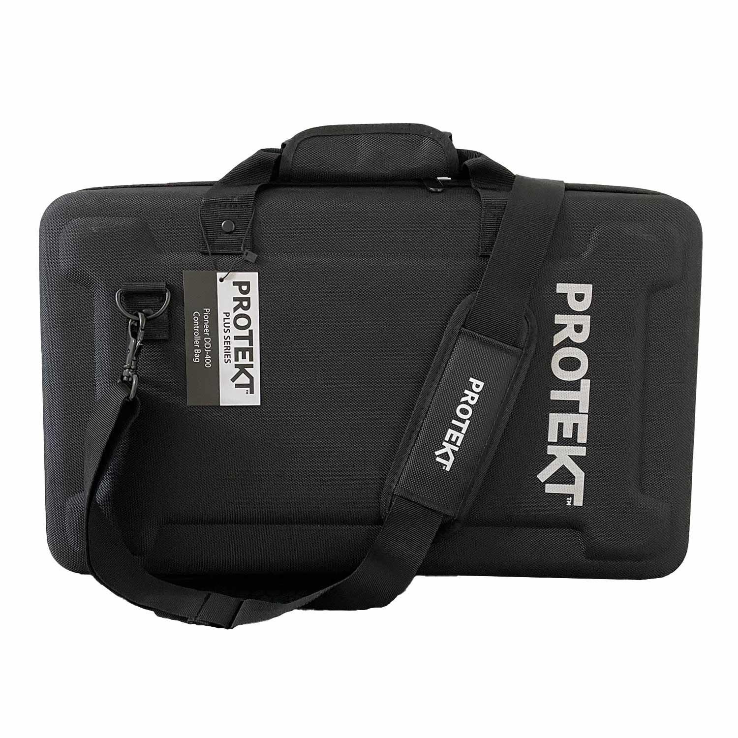 Protekt Plus Controller Bag for Pioneer DDJ-FLX4 and DDJ-400 – front view