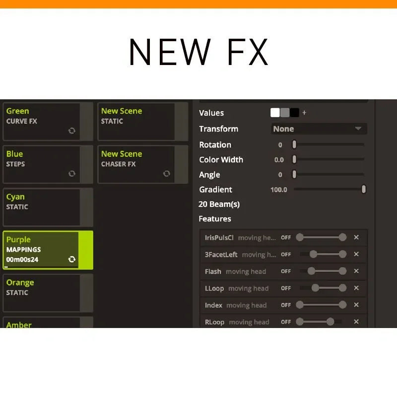 ADJ MyDMX 5 Express DMX Lighting Control Software