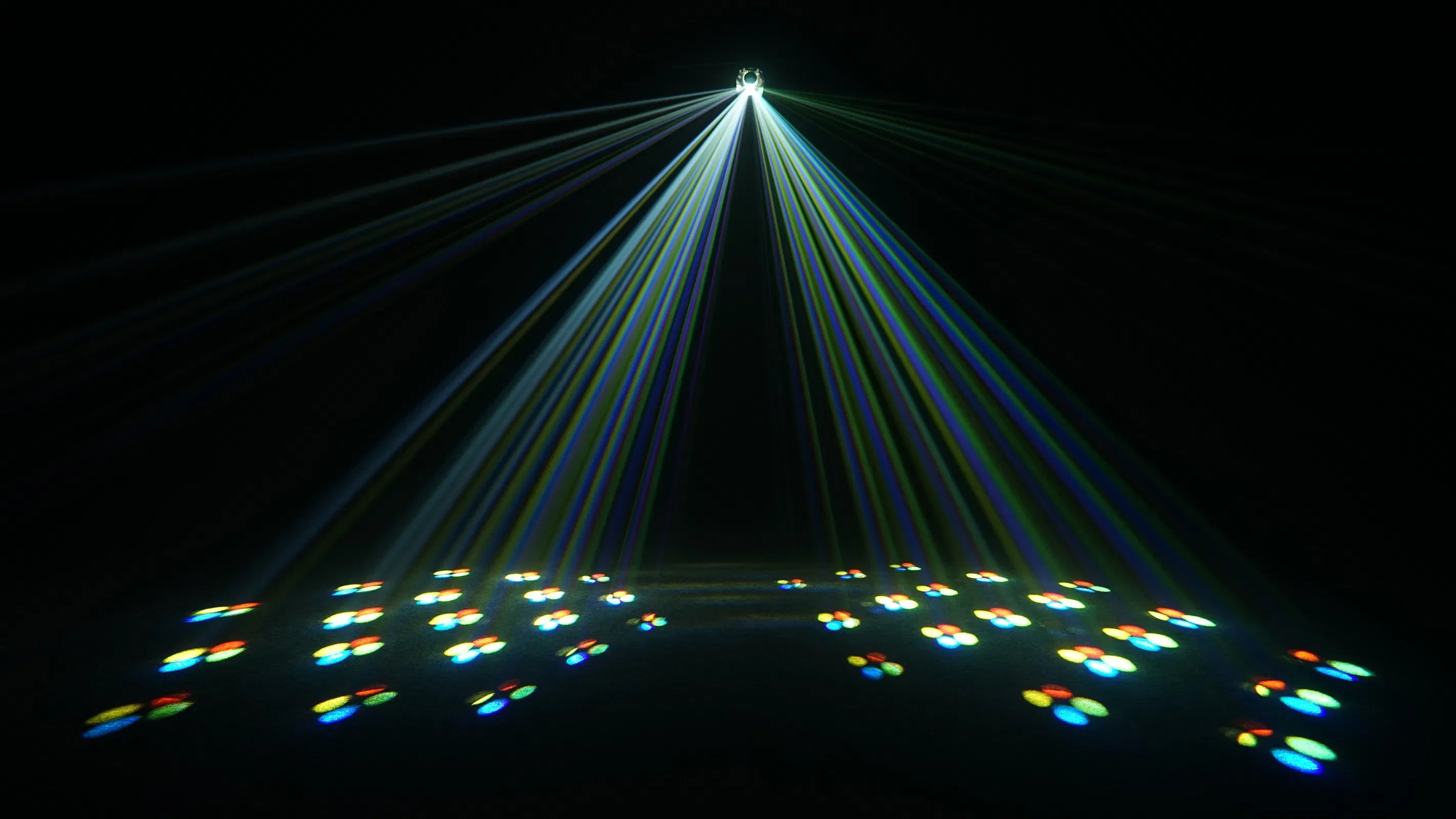 2 x Equinox Merlin 80w Multi Gobo Effect Light With Carry Bags