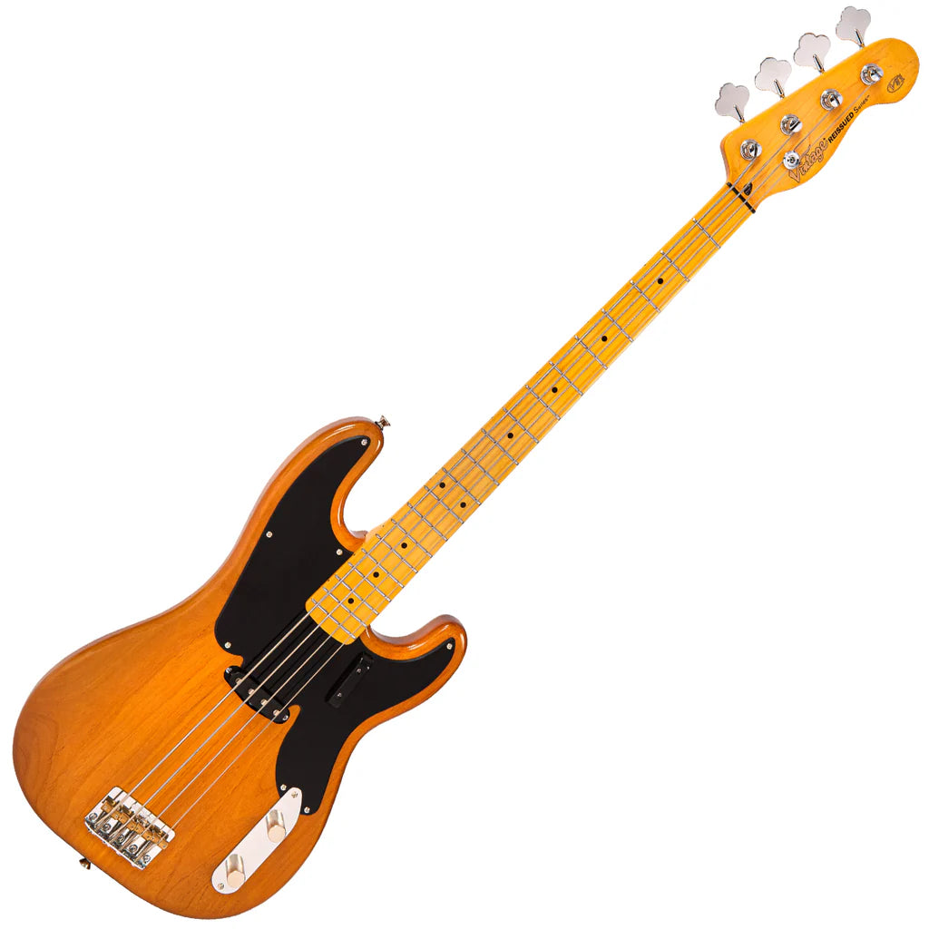 Vintage V51 ReIssued Bass Guitar Vintage Blonde