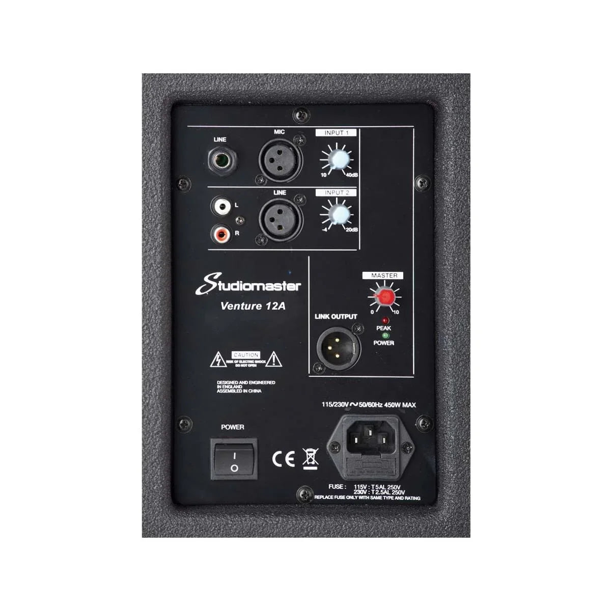 Studiomaster Venture 12a 12" Active Speaker