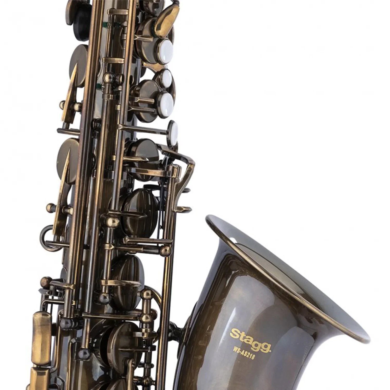 Stagg WS-AS218S Eb Alto Saxophone with Soft Case