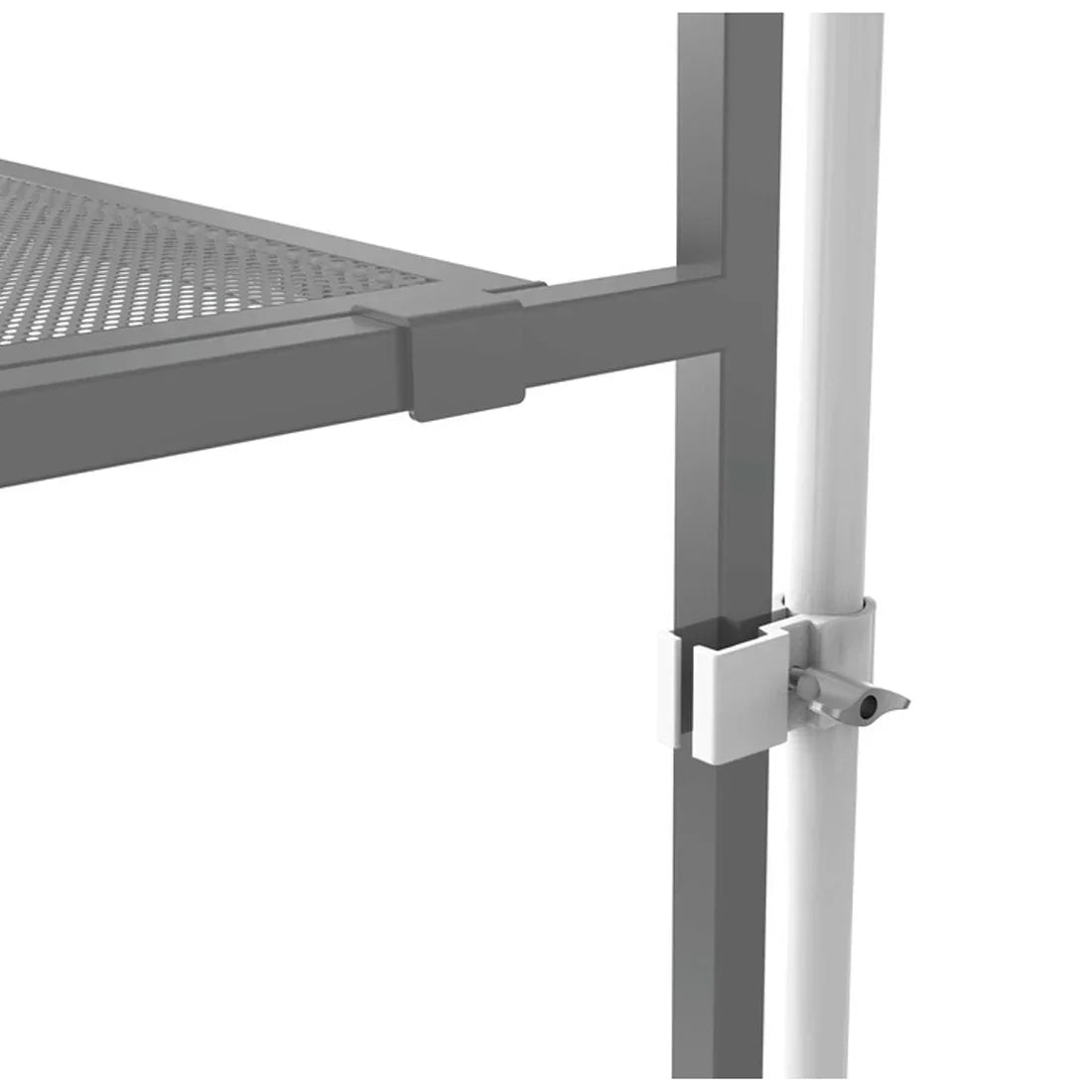 Ultimax DJBoothGP-WH White Overhead Kit Goal Post System