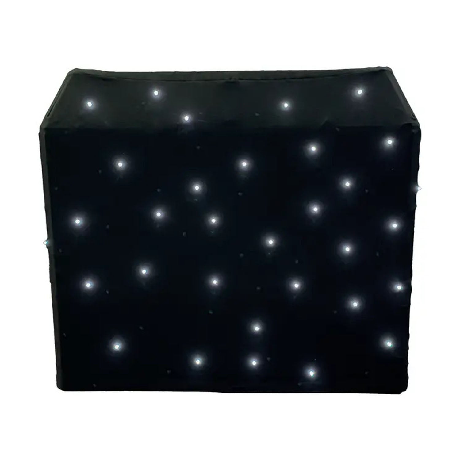 Ultimax DJSC-WHT-PRO White LED Starcloth for DJBoothPro