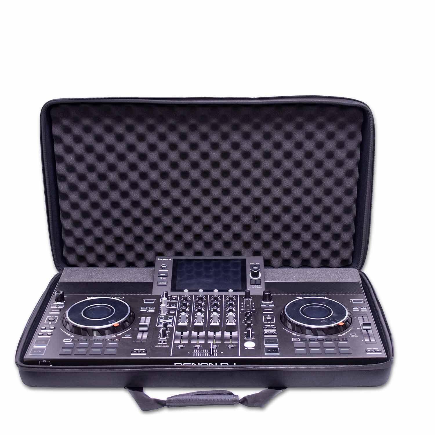 Durable padded Protekt Plus bag designed for Denon SC LIVE 4 DJ controller