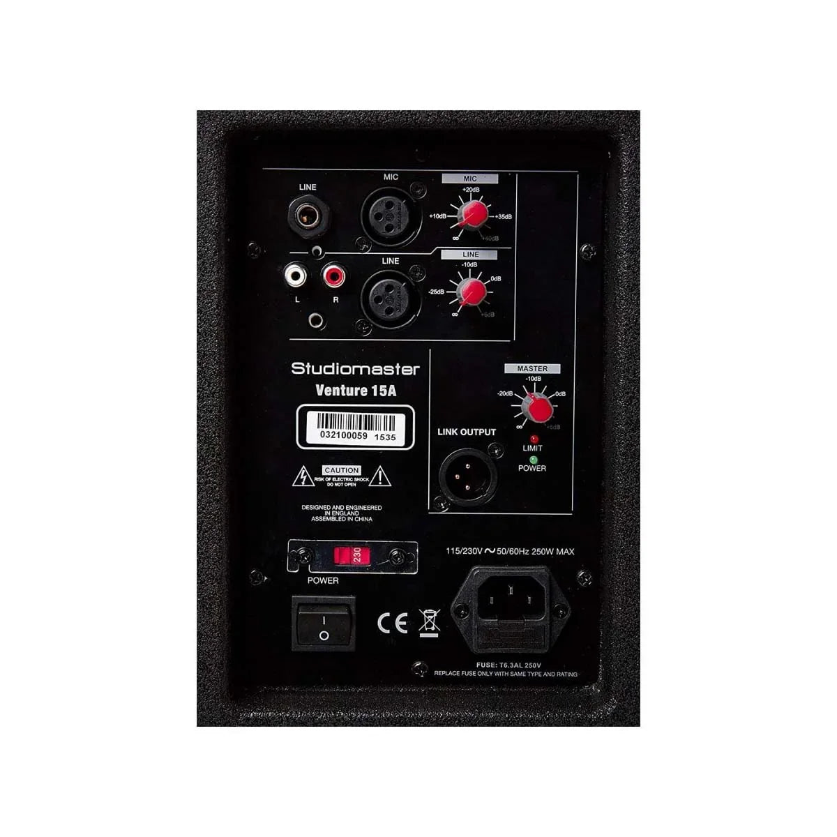 Studiomaster Venture 15a 15" Active Speaker
