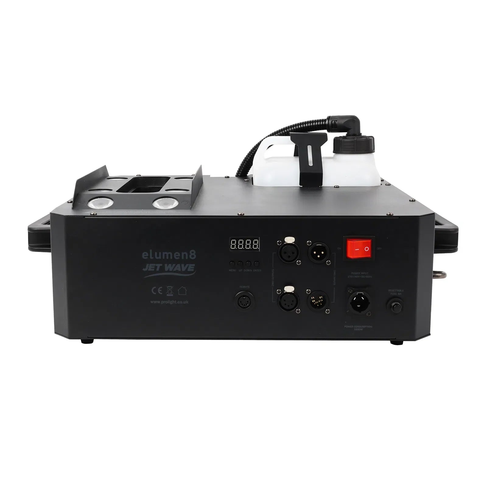 elumen8 Jet Wave RGBAUV CO2 Vertical Fog Machine