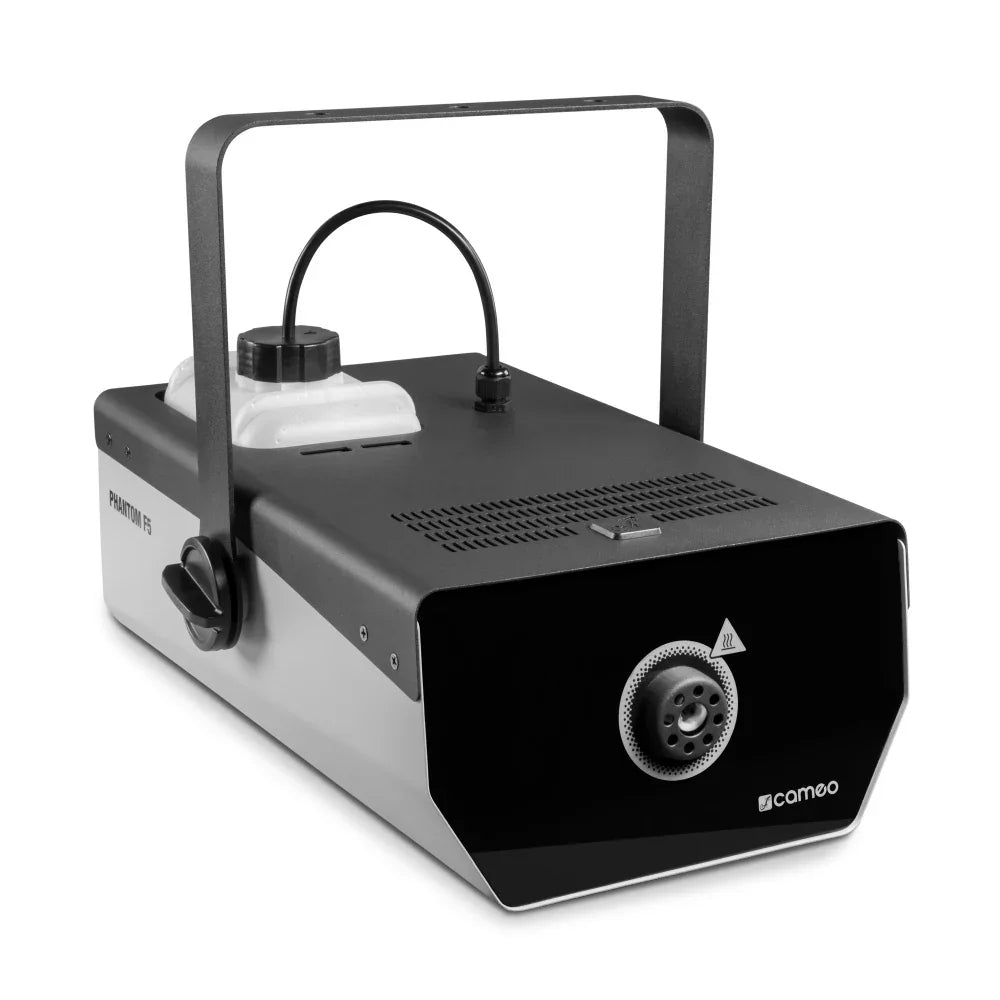 Cameo PHANTOM F5 1500 W High Output Fog Machine with Two-Color Tank Illumination