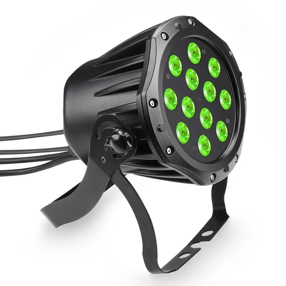 Cameo STUDIO PAR TRI 12 IP 12 x 3 W TRI Colour LED Outdoor PAR Can RGB in Black Housing