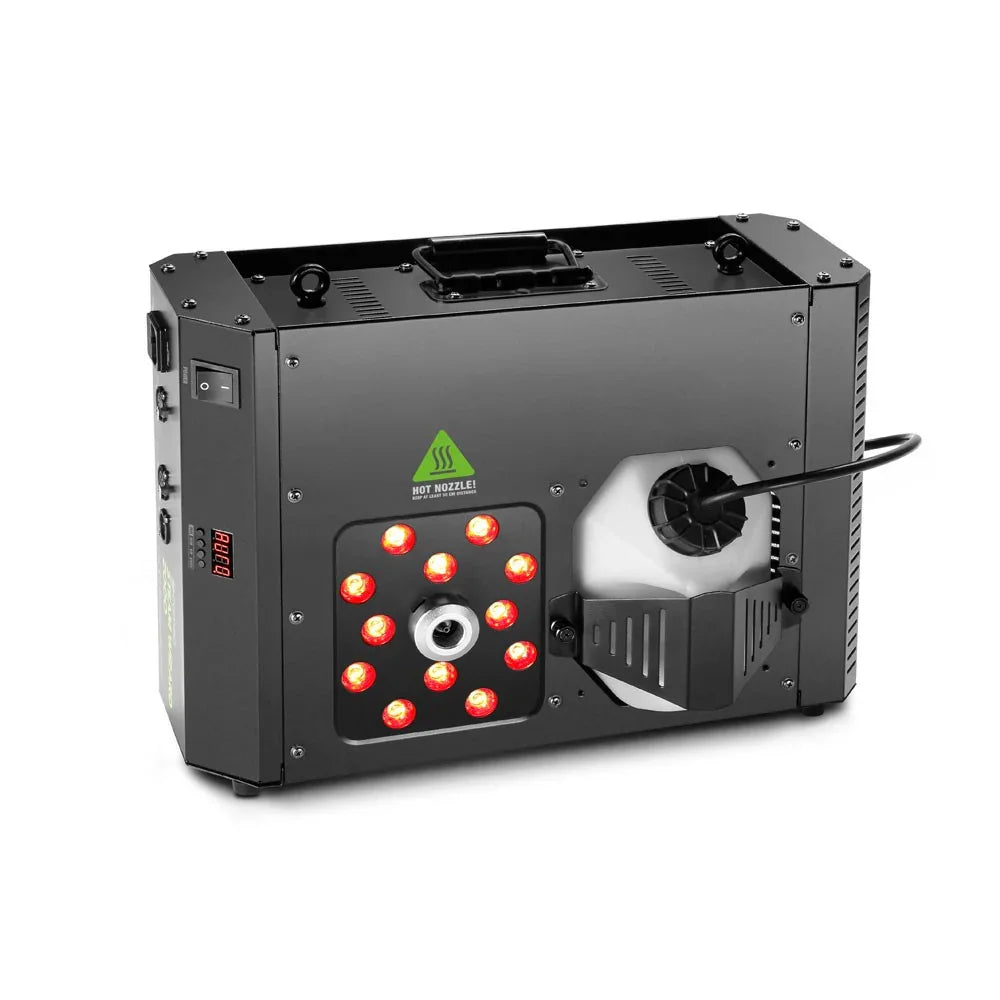 Cameo STEAM WIZARD 2000 Fog Machine with RGBA LEDs for Coloured Fog Effects