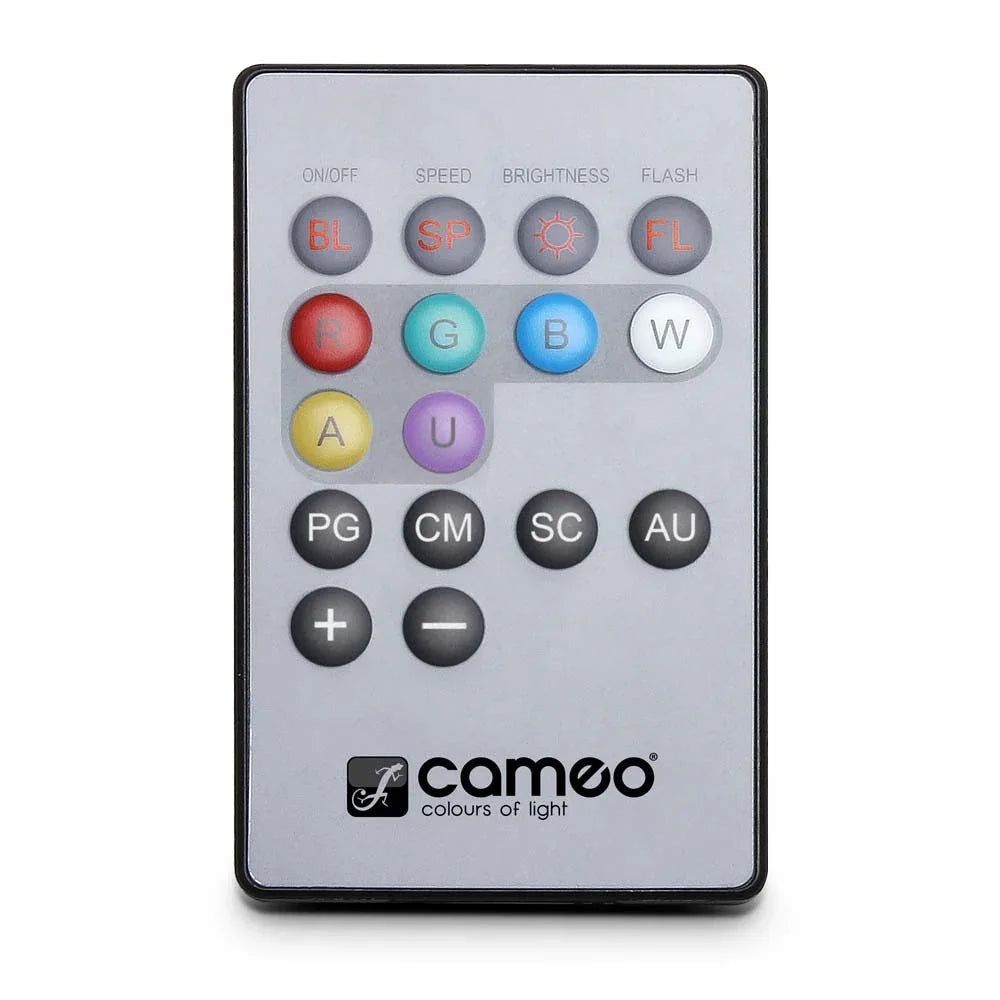 Cameo TRIBAR 200 IR 12 x 3 W TRI LED Bar in Black Housing with IR Remote Control