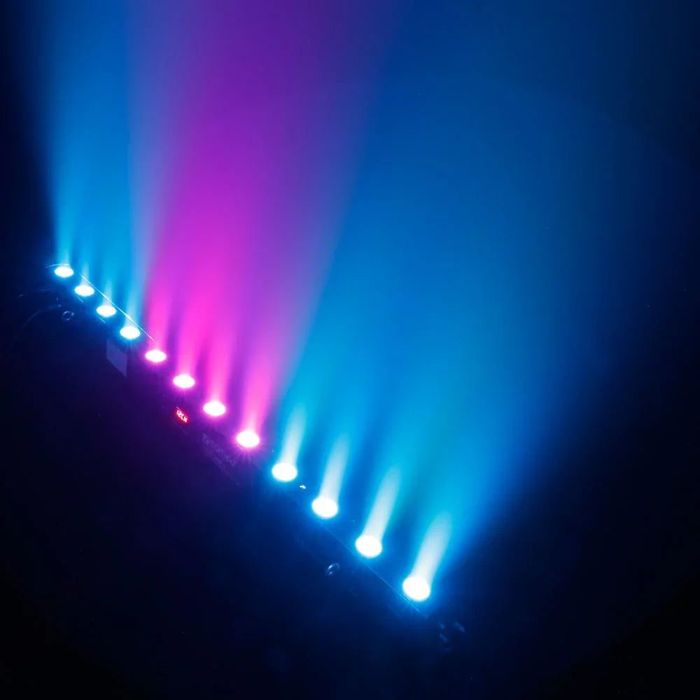 Cameo TRIBAR 200 IR 12 x 3 W TRI LED Bar in Black Housing with IR Remote Control