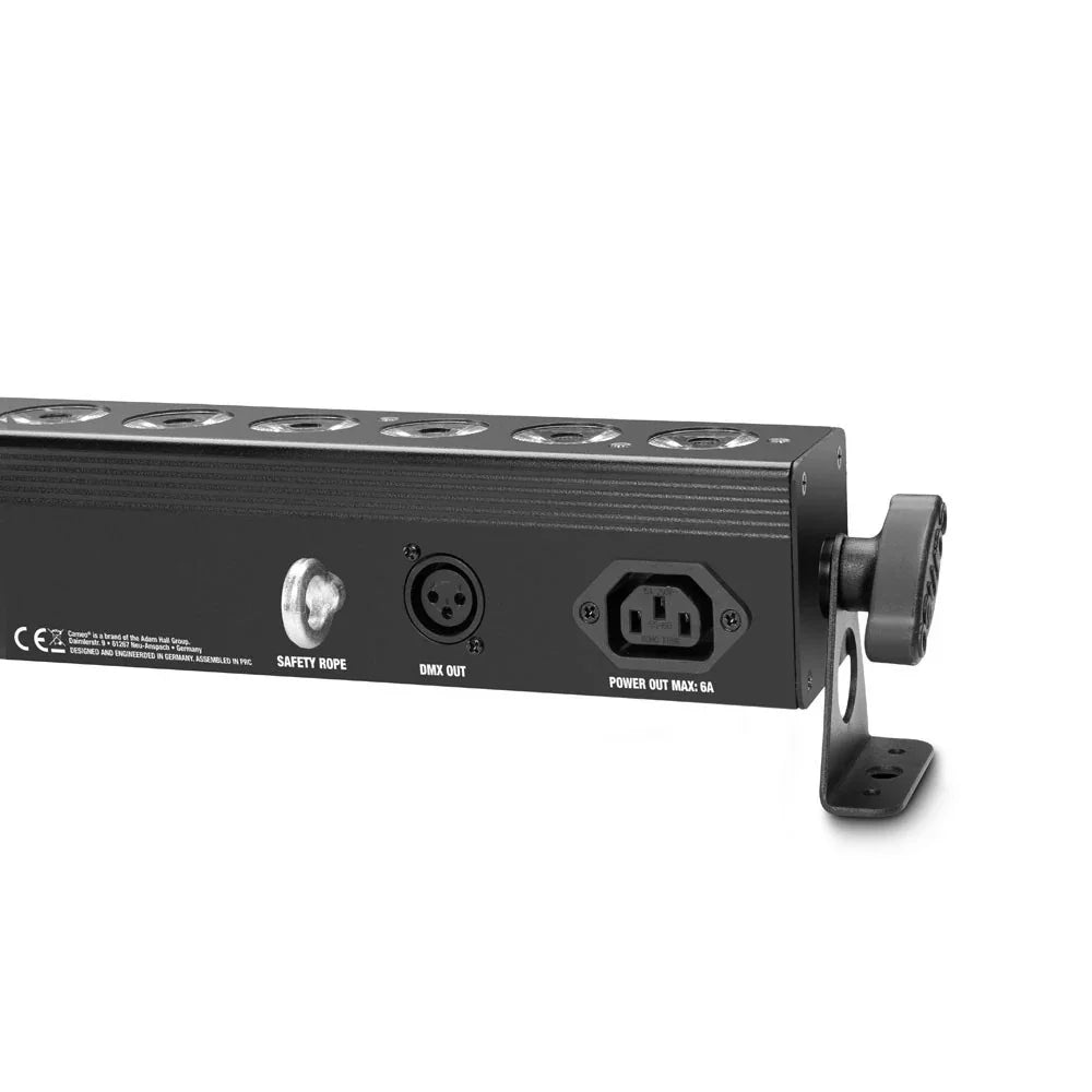 Cameo TRIBAR 400 IR 24 x 3 W TRI LED Bar in Black Housing with IR Remote Control