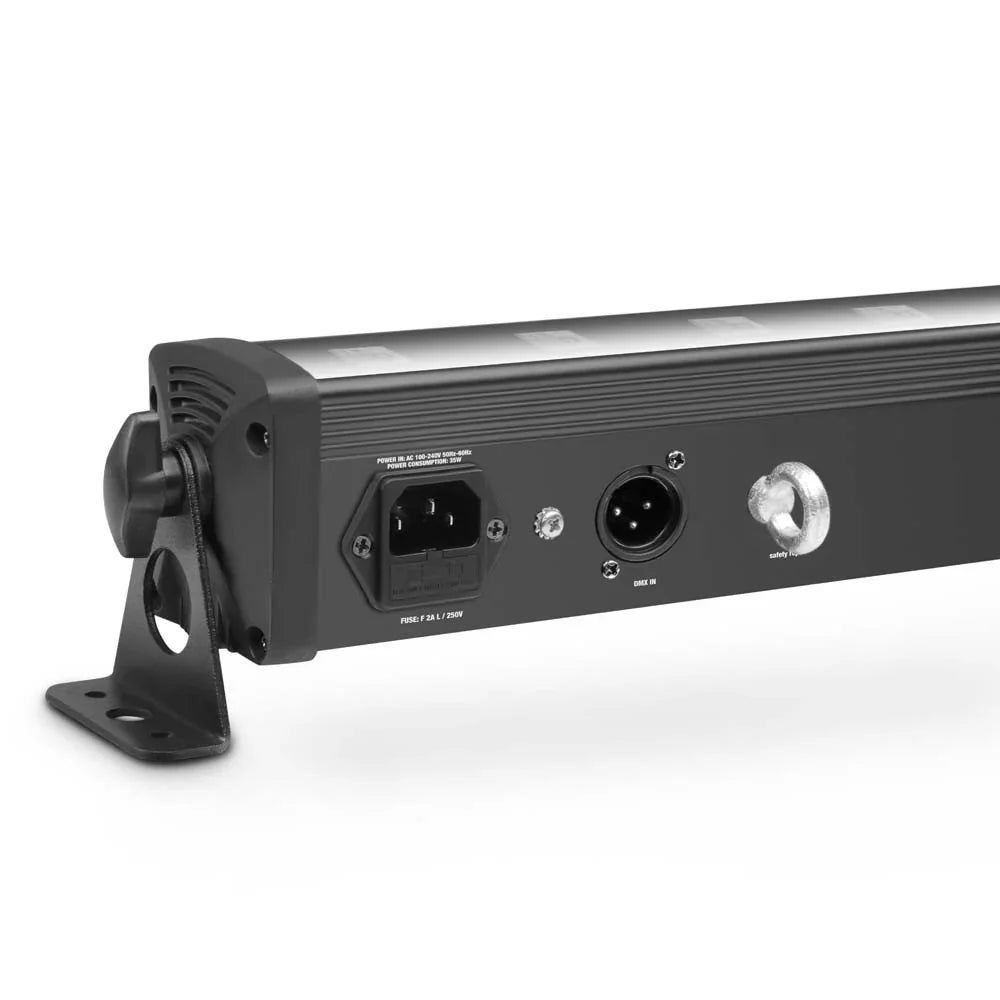 Cameo UV BAR 200 IR 12 x 3 W UV LED Bar in Black Housing with IR Remote Control