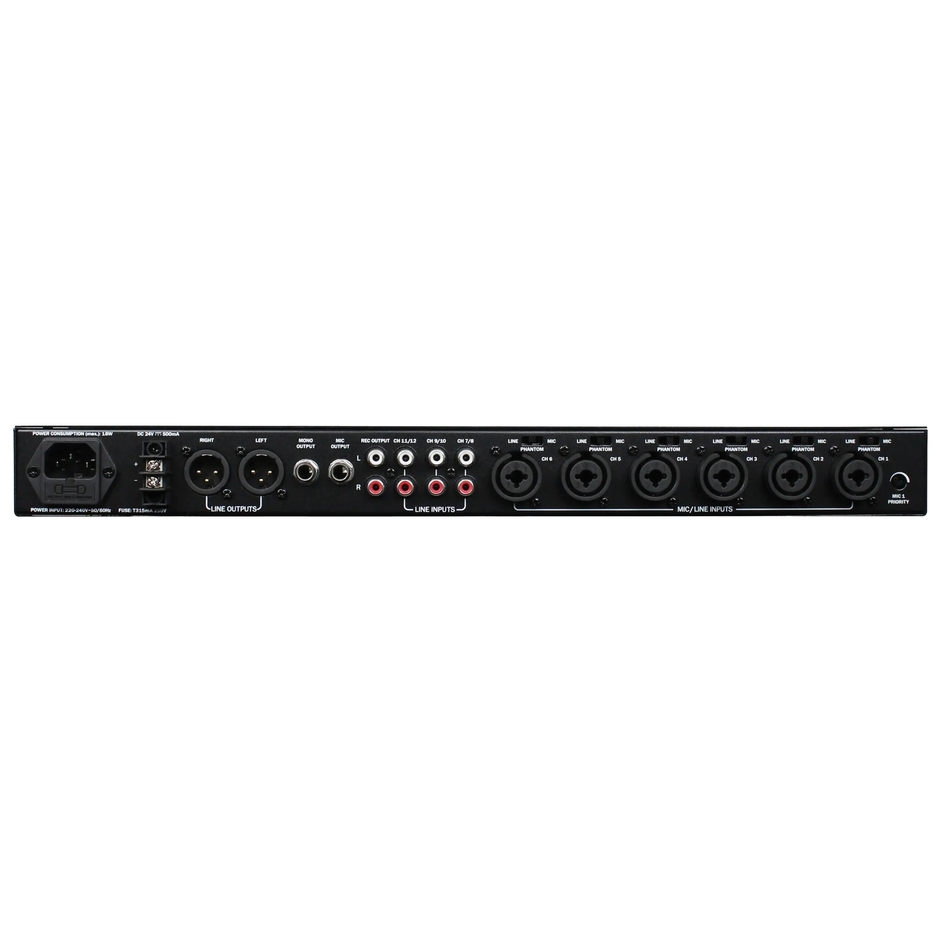 Clever Acoustics ZM 122 Audio Mixer