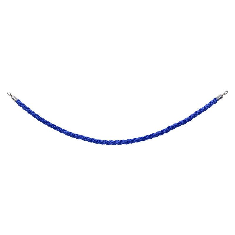 elumen8 Rope Blue Twisted Chrome Barrier Series