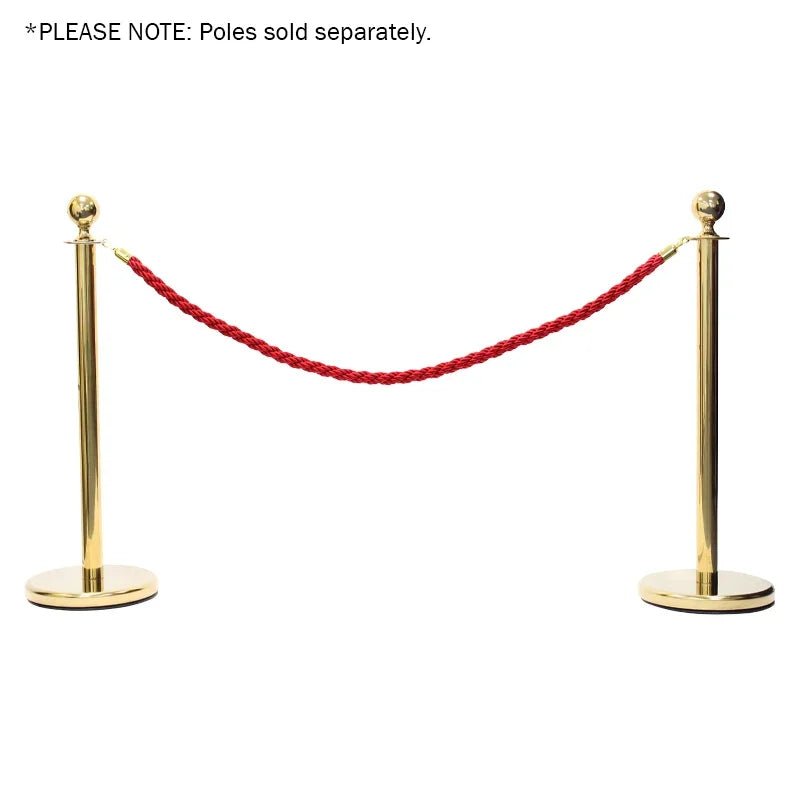 elumen8 Rope Red Twisted Gold Barrier Series