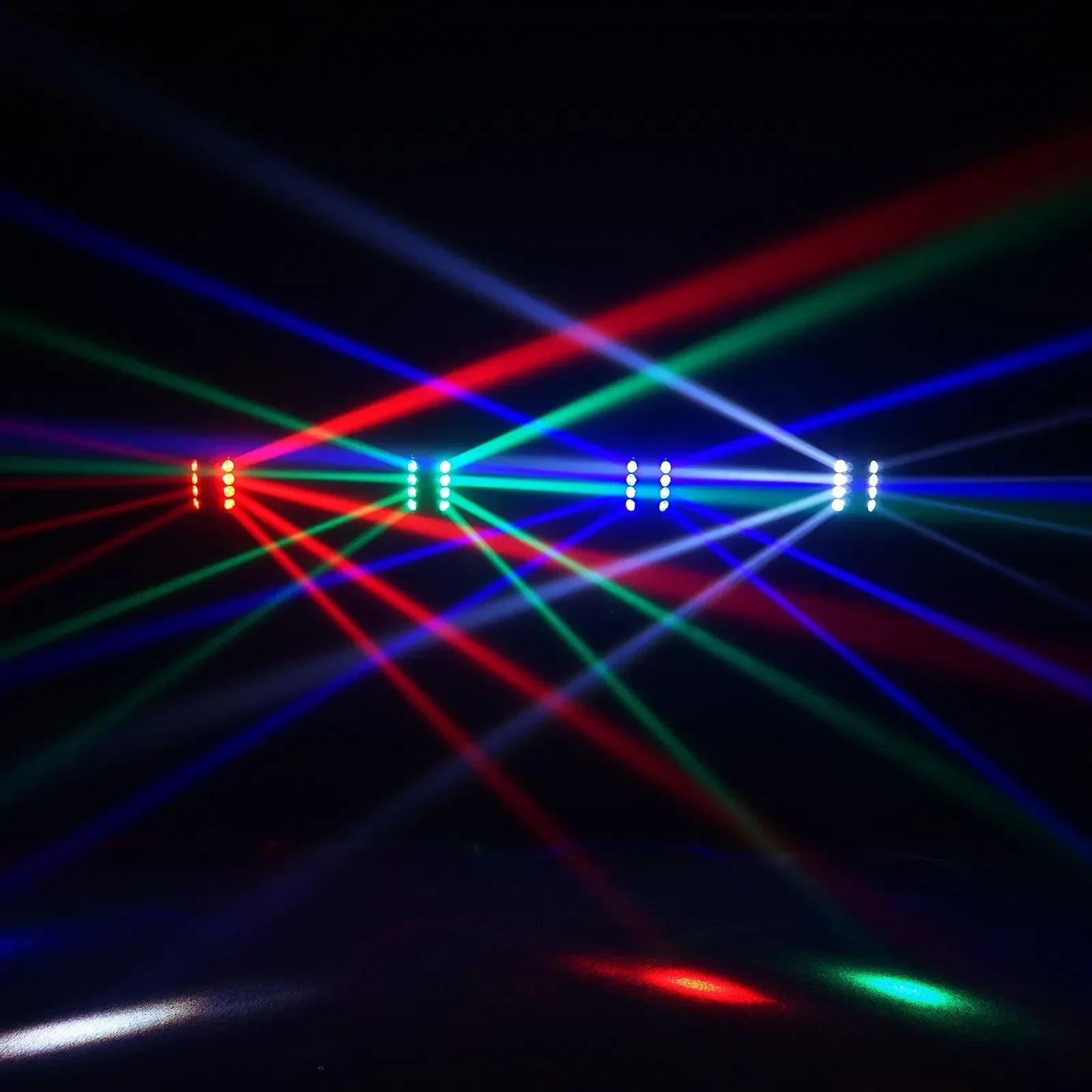 2 x Equinox Butterfly Quad MKII Beam Effect Light